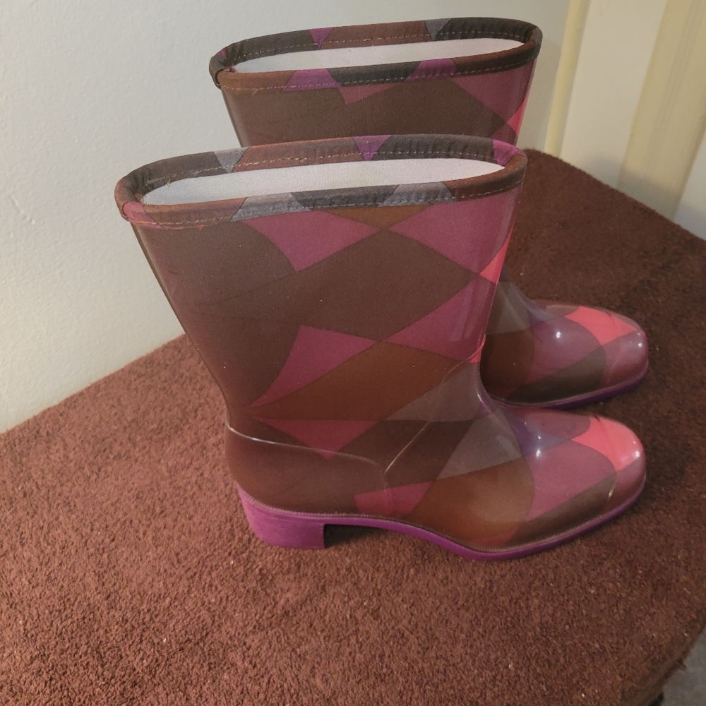 Emilio Pucci Rain Boot - Picture 2 of 2